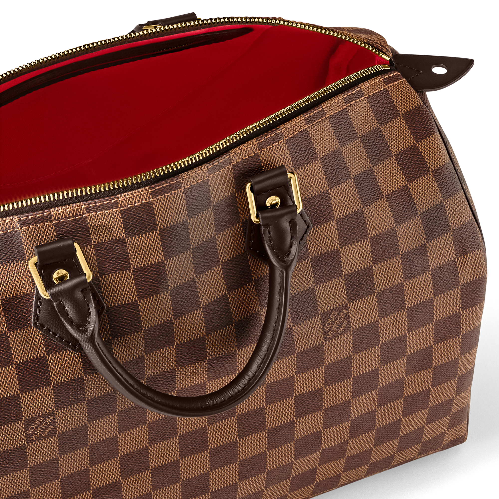 Speedy 35 Damier Ebene Canvas - Handbags | LOUIS VUITTON